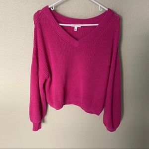 Hot Pink BP Sweater